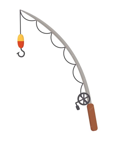 fishing pole illustration|fishing rods clipart.